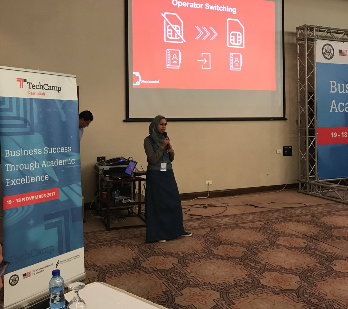 psdorg's tweet photo. An Najah University Team #TechCampRamallah @USCGJerusalem @psdorg https://t.co/Y4BBDM2svx
