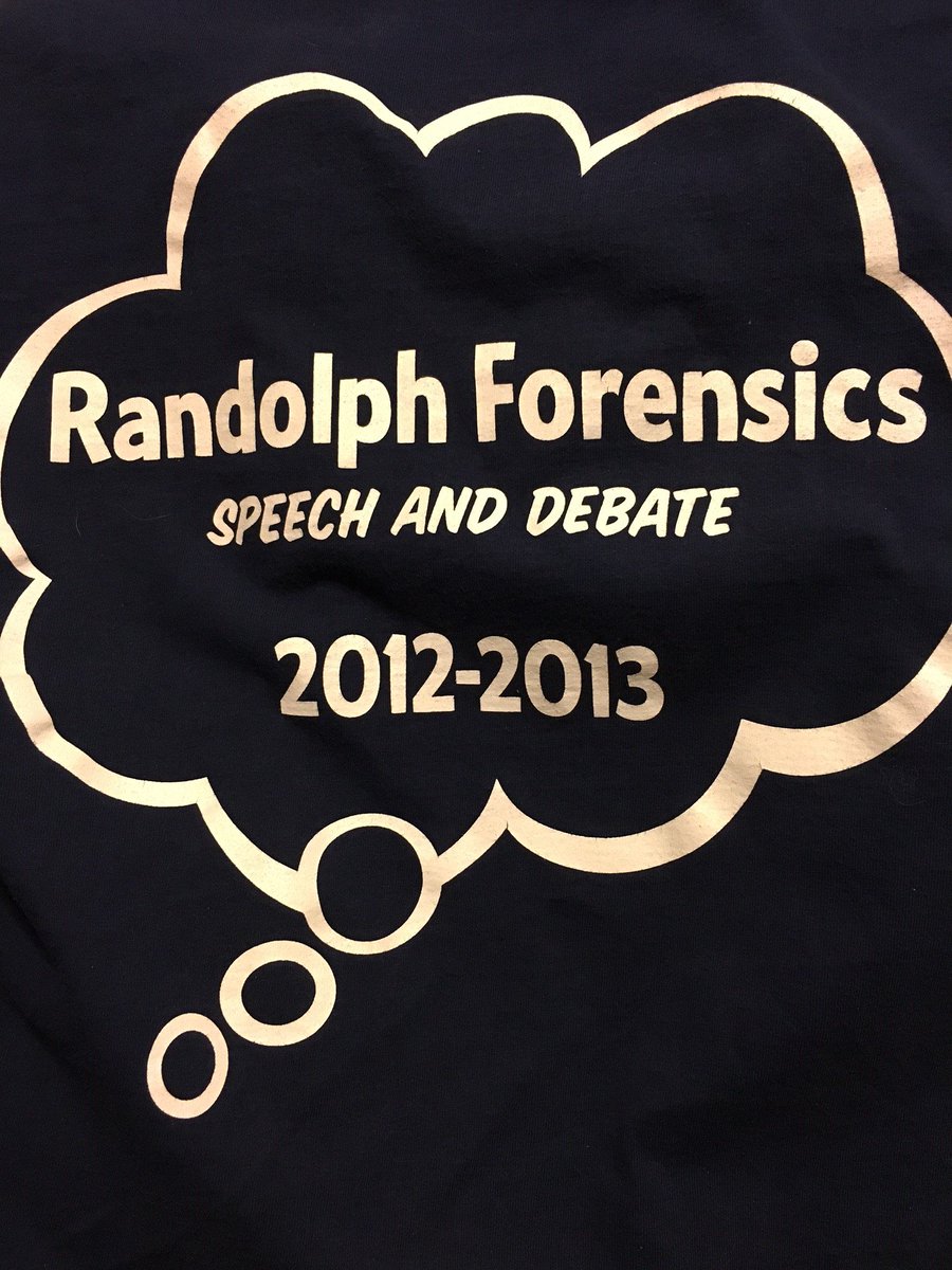 HumanitiesRHS's tweet photo. Congrats to the Randolph Speech and Debate team for hosting a fantastic tournament! #RandolphSchools https://t.co/QIH2IRn5KY