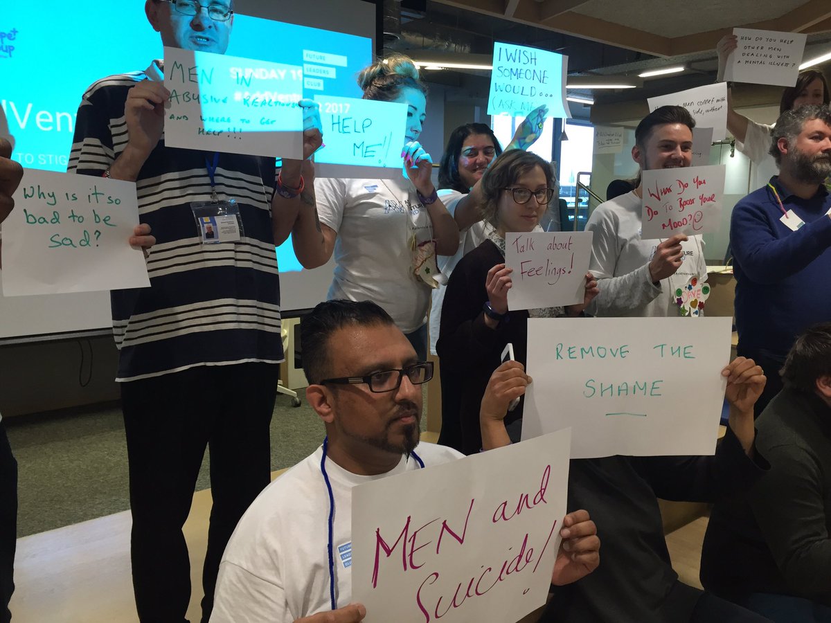 menspk81's tweet photo. Inspired by @_AddVenture #Standup2Stigma wkend event #unthinkstigma to create a platform 2 discuss #mens #mentalhealth https://t.co/uAchanp3Ze