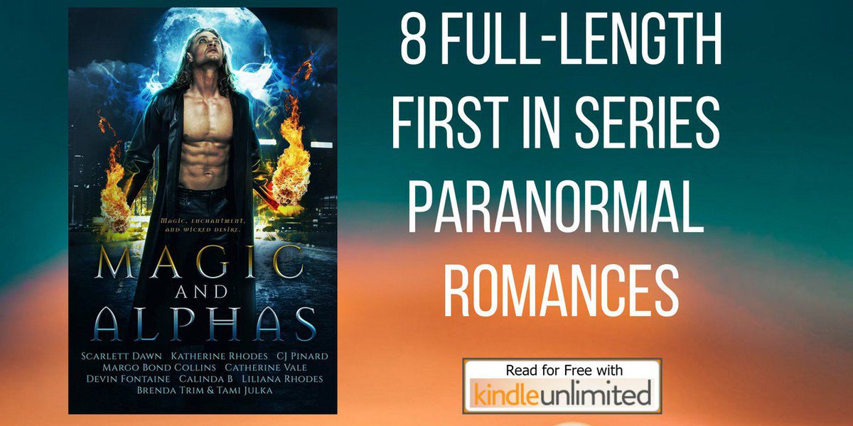 MargoBondCollin's tweet photo. Totally unique and fresh—brand new, hot paranormal romances! #magicandalphas #shifters #pnr #ku https://t.co/eM5tGRXo3K https://t.co/DXbc5TmS9H