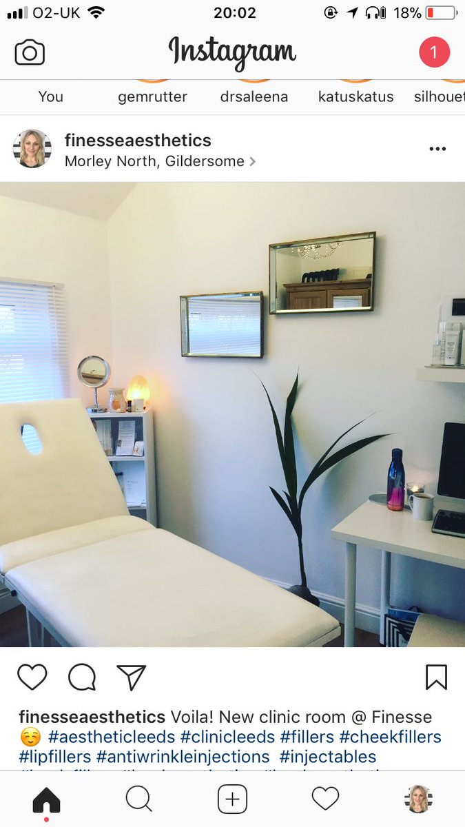 FinesseLeeds's tweet photo. New clinic room at Finesse ❤️ #leedsaesthetics #injectablesleeds @FinesseLeeds https://t.co/lic05dlXc1