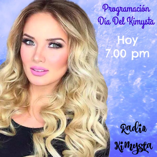 RadioKimystas's tweet photo. Hoy vamos a hablar en #RadioKimysta sobre la programación del Día Del Kimysta que ya falta menos !!! Os espero a las 7:00pm por Mixlr 💙🎙💁🏼 https://t.co/3u7hkqZkrs
