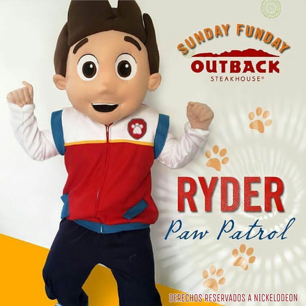 OutbackRD's tweet photo. Ven a pasar un divertido domingo con Ryder y pintacaritas hoy hasta las 4:00pm Te esperamos!#sundayfunday #domingofamiliar #outbacksantodomingo #outbackrd #guiaayb @QueHaypaHoyRD  #kids @conmishijosrd  @RdKids  @AcropolisCenter  #family @RestaurantesRD  @restaurantesco https://t.co/MopsTNEC5G