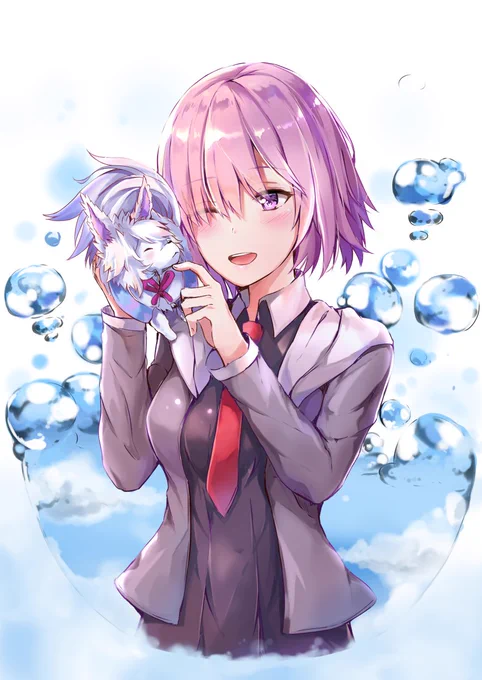 マシュ(〃∀〃)
#FateGO #FGO 