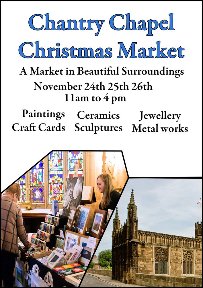 beartfull's tweet photo. After the success of the 2016 Chantey Chapel Christmas Market  the Friends of the Chantry are opining the Chantry for the 2017 Christmas Market  on the 24th to 26th,  11am-4pm https://t.co/r01ECaUwqY