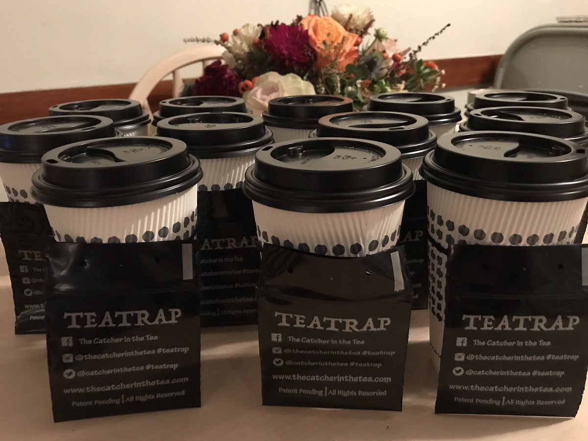 catcherinthetea's tweet photo. Last day at the expo #NCTE2017 find the  #teatrap - I’m here giving out samples! https://t.co/2mNv8LMYwl