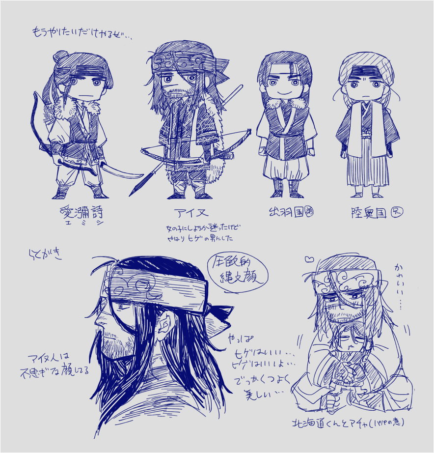 とりあえず東北は・・・これで全時代全国コンプリートしたんじゃないでしょうかね・・・!!!!いっぱい描いたので家系図的なもののまとめも😭 