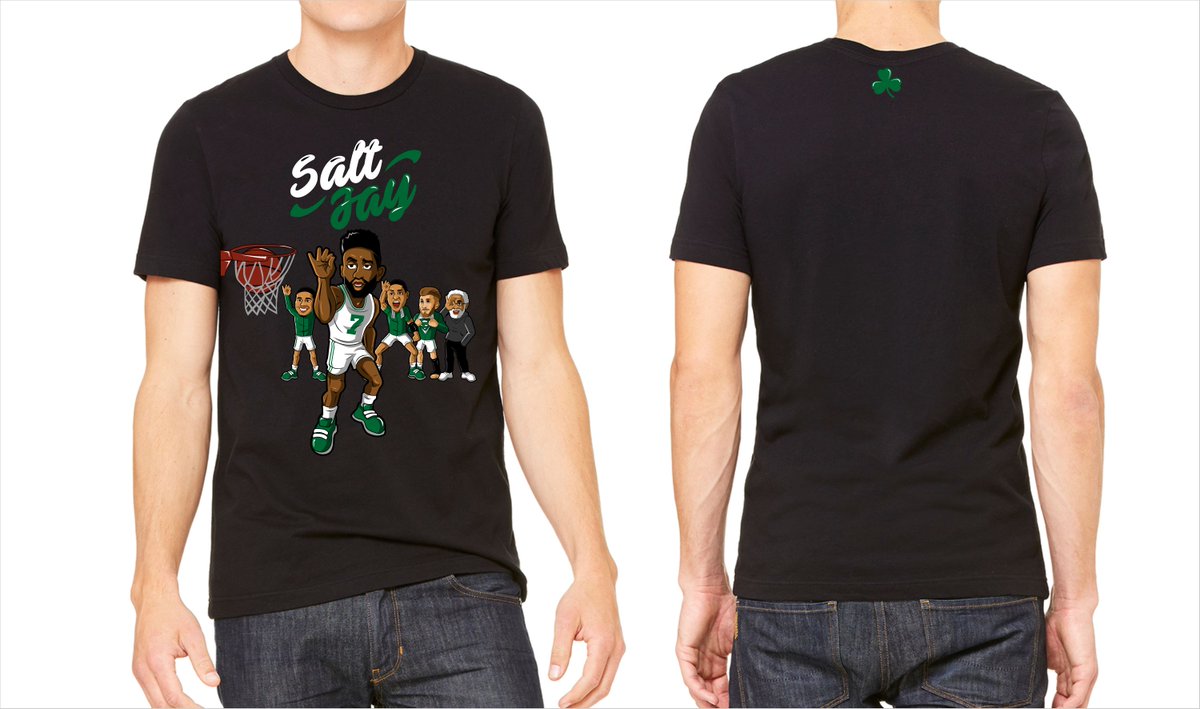 AThrillman's tweet photo. @BillSimmons @BillSimmons ! Support a fellow C's fan with a RT and get yourself some free gear! https://t.co/BaMjXU6PwS #SaltJay https://t.co/z4tFml2CQg