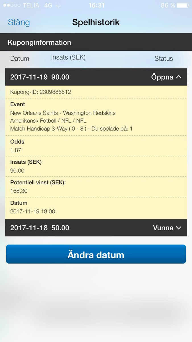 Dag2 <a href="/NordicBetSV/">NordicBet 🇸🇪</a> #NordicBetSnowball