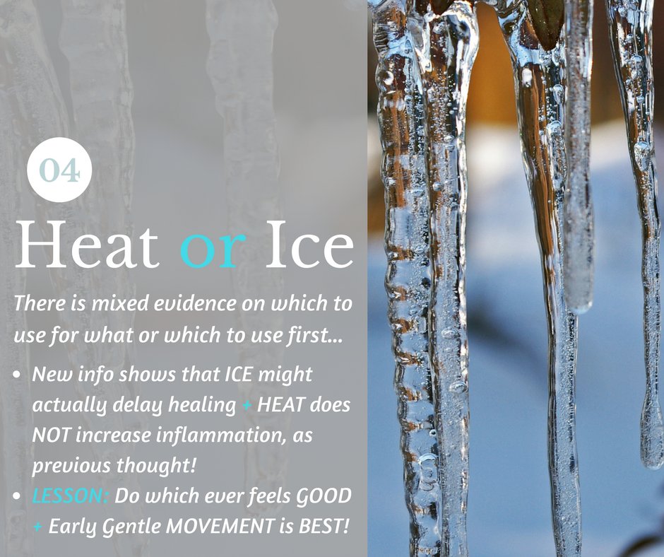 thePHYSIOlab's tweet image. "DO WHATEVER FEELS GOOD" should be a life mantra...not just the rule for how to choose heat or ice for an injury!

#iceorheat #physiocanhelp #labhealth #bethbates