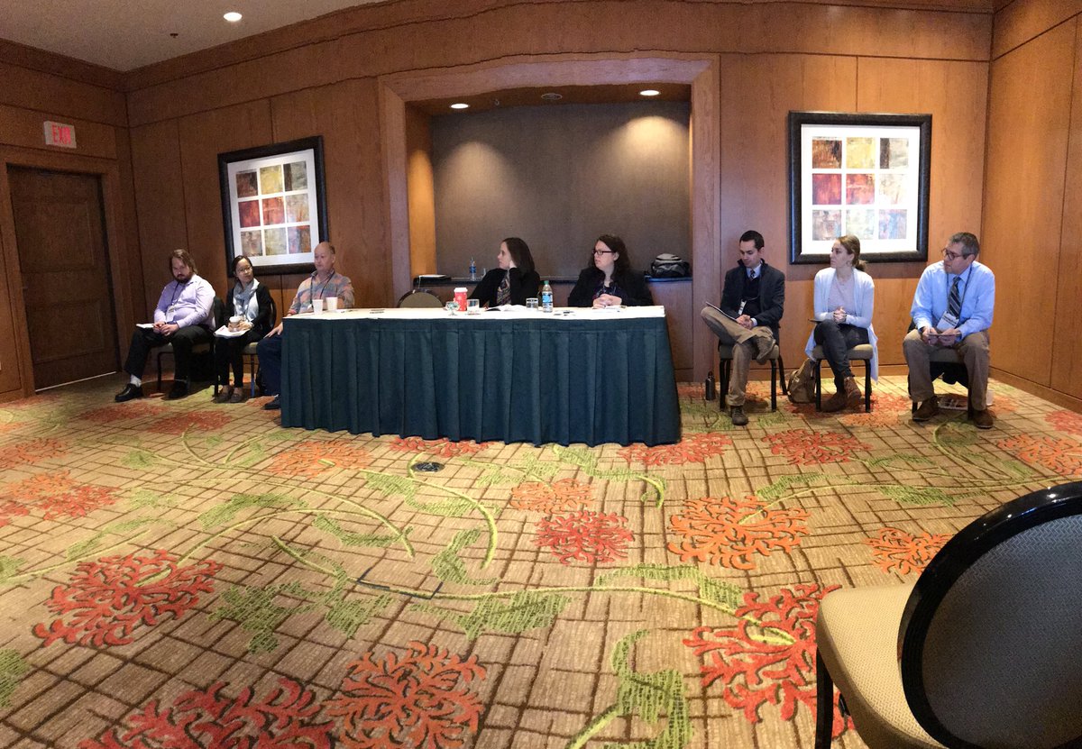 silnan's tweet photo. Finishing up the last day of #NCA17 by taking in a #NCAMCD panel on “fake news.” https://t.co/CMRBmekob1
