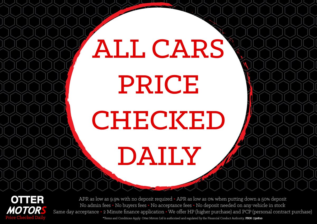 OtterMotors's tweet photo. #everyday #fairdeal #goodvalue #knowwhereyoustand #number1 #BMW #MINI #OtterMotors https://t.co/2YTu8AV889