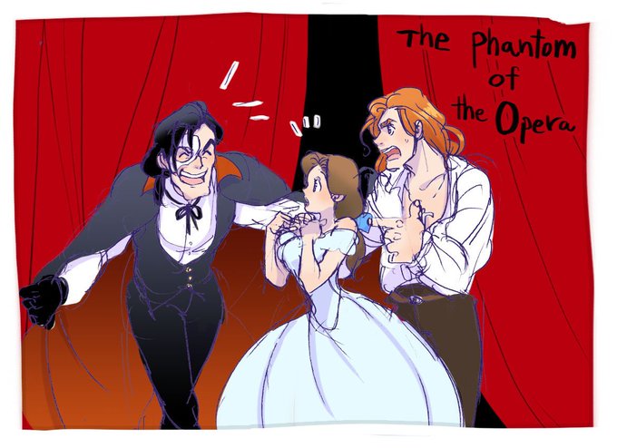 オペラ座の怪人のtwitterイラスト検索結果 古い順