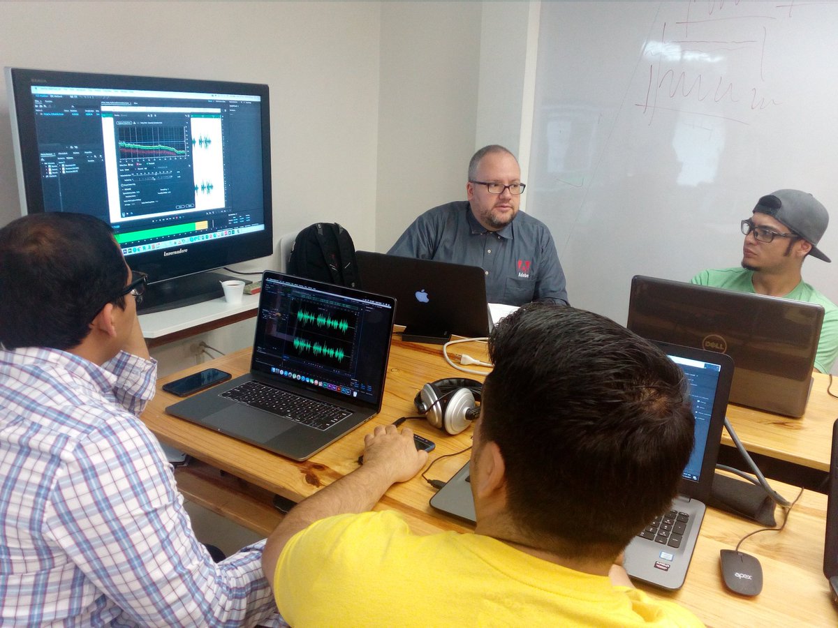 pprotrainingEC's tweet photo. Aprende cómo mejorar el audio mediante Adobe® Premiere Pro en #Premiere101EC. Cuenta con el respaldo del único instructor certificado por Adobe® Systems en el país. ¡Las próximas fechas en #Guayaquil serán el 20, 21 y 22 de noviembre! https://t.co/dEYq2fbZJg