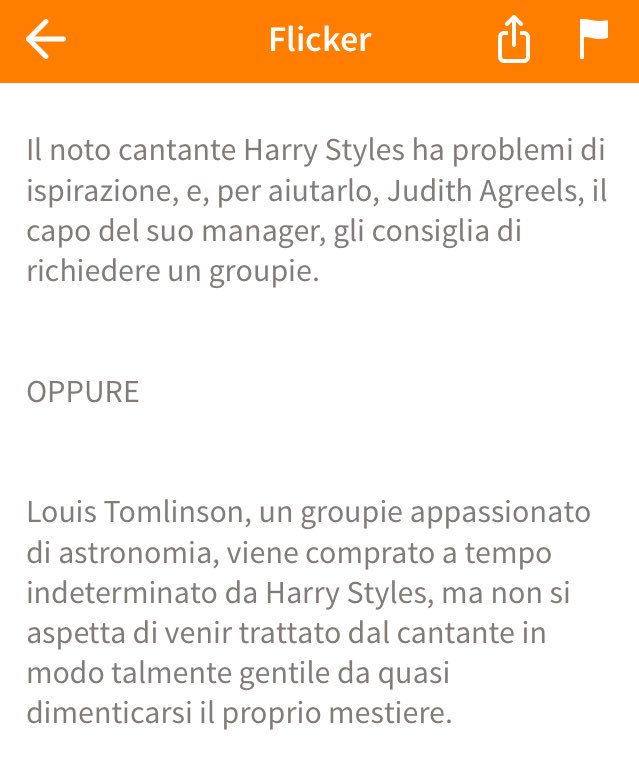 larryficsplanet's tweet photo. #NEW

"Flicker" [ITA]

- Groupie!Louis
- Singer!Harry
- 8/?

https://t.co/tUo7KK6u8N https://t.co/xZcccEngxo