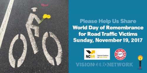 RT World Day of Remembrance for road traffic victims. 40,000 lost last year. #speedkills #DontTXT&amp;Drive ❤️ #WDOR2017