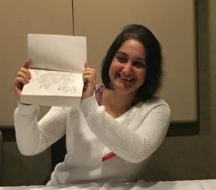 Rati_Mehrotra's tweet image. Reading from #Markswoman @SFContario and showing off my beautiful map. Thanks @CharlotteAshley for the picture!