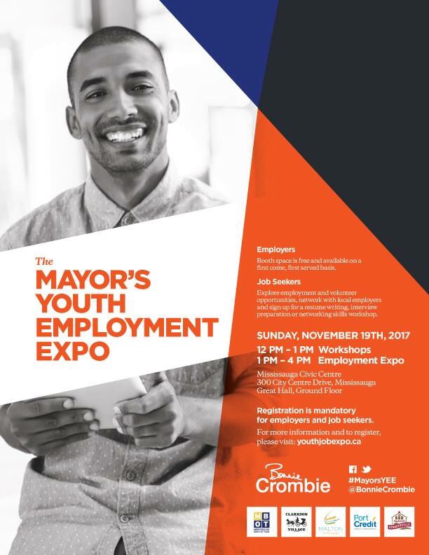 BonnieCrombie's tweet photo. Businesses are starting to setup for the Mayor’s Youth Employment Expo at City Hall. If you’re between 15-25 and looking for a job or a career, join us between 1pm-4pm. #MYEE #Jobs https://t.co/hHmxDXYCbe