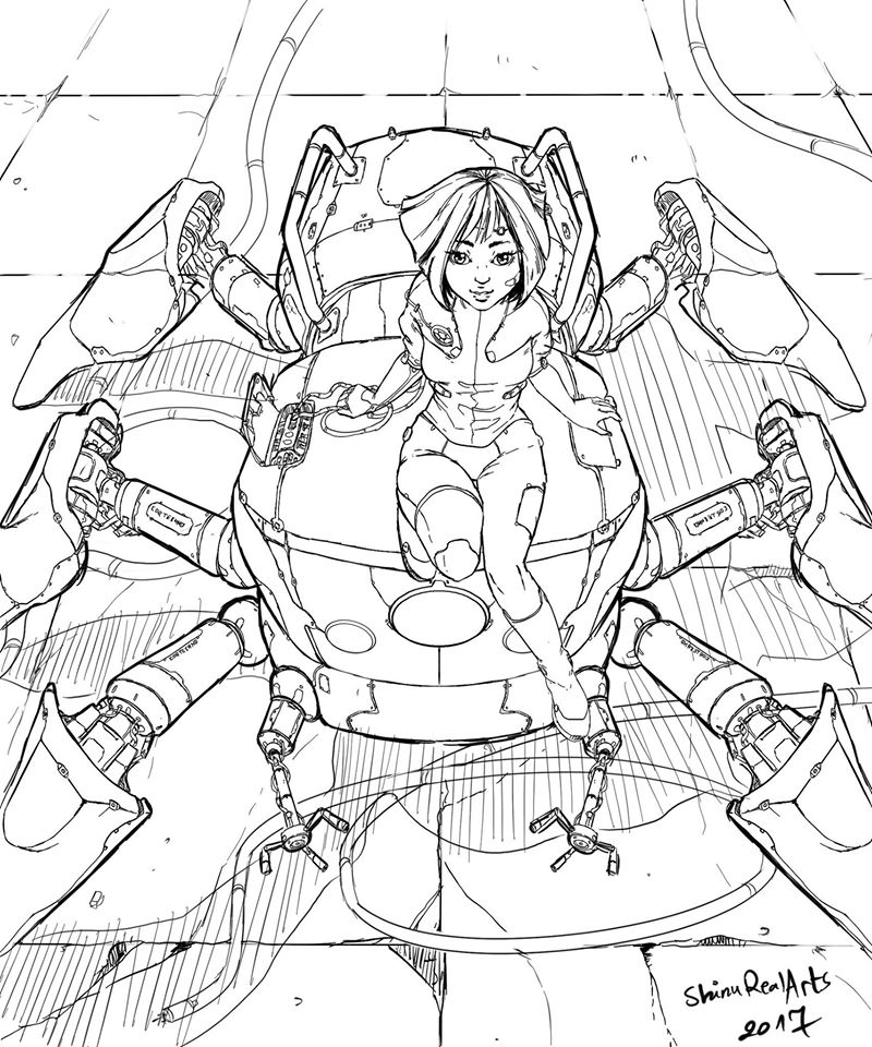 ShinuGames's tweet photo. #digital_art #line_work #shinu_real_arts #manga #anime https://t.co/L9BDMlyriR