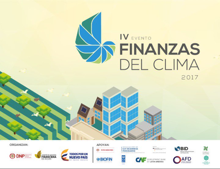 DNP_Colombia's tweet photo. ¿Cómo puede Colombia financiar el cumplimiento del Acuerdo de París? IV Evento Finanzas del Clima #EFC2017. Inscripciones aquí -->>> https://t.co/CNBN0Elfpt https://t.co/VzhTsW4rw2