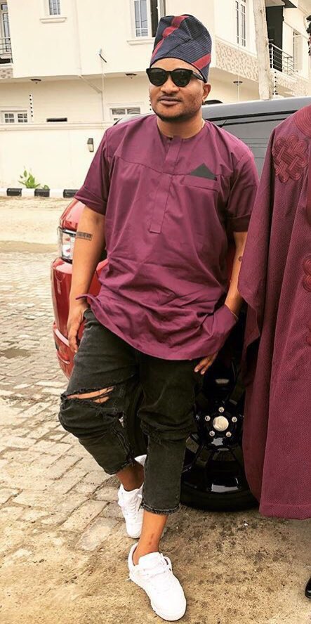 Masterkraft: Banky how far naaaa, I just dey land, Aso Ebi still dey? 

BankyW: Hey my man, it's almost sold out but I think Susu has a yard or two extra. 

Masterkraft: Thanks G I go run am

Today:   #BAAD2017