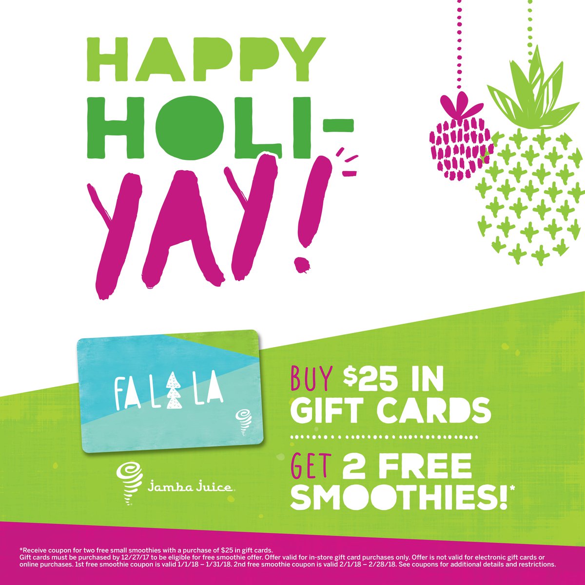 LEnfantPlaza's tweet photo. When shopping for others don't forget to treat yourself! #iJamba @JambaJuice https://t.co/2lFDkRGOfD