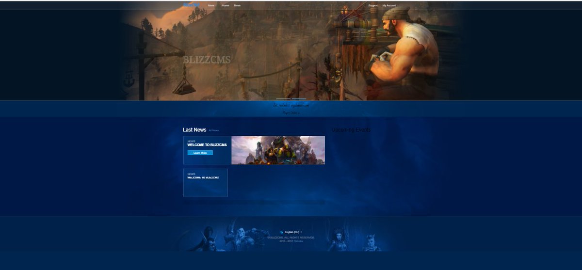 BlizzCMS tweet media