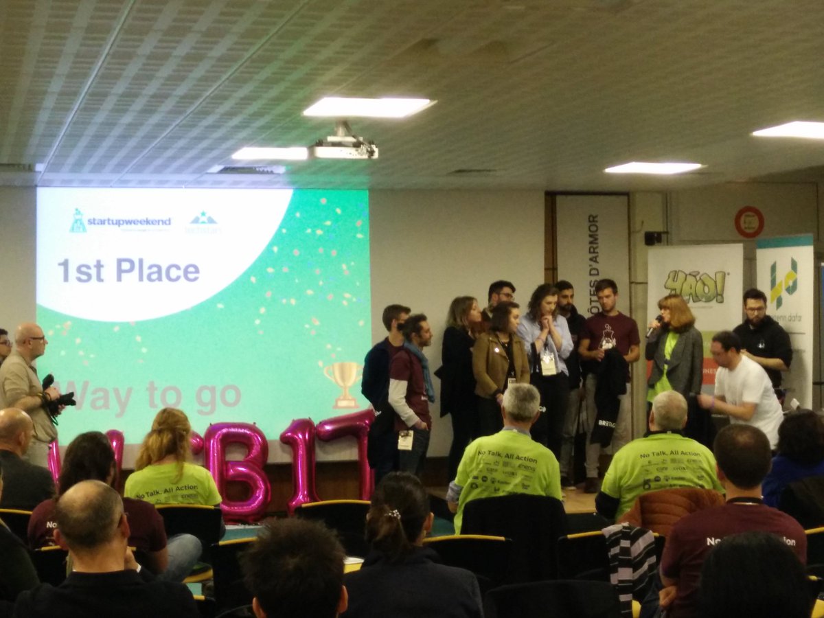 SWSaintBrieuc's tweet photo. Et la 1ere place est attribuée à Way To Go ! #swsb2017 #tgsw https://t.co/osbYu8ZnqW