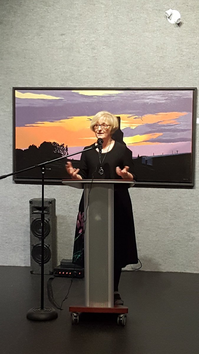 jmcavity's tweet photo. Karen Bachmann at grand opening of expanded Timmins Museum. #musecdn @jmcavity https://t.co/jsJryQcVU1