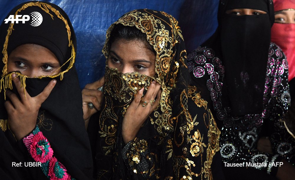 Lorsqu'elle est arrivée au Bangladesh, seule et sans moyens, la jeune réfugiée #rohingya Umme Kulthum a eu l'espoir d'un nouveau départ. Elle a fini vendue à un bordel u.afp.com/4juv #AFP