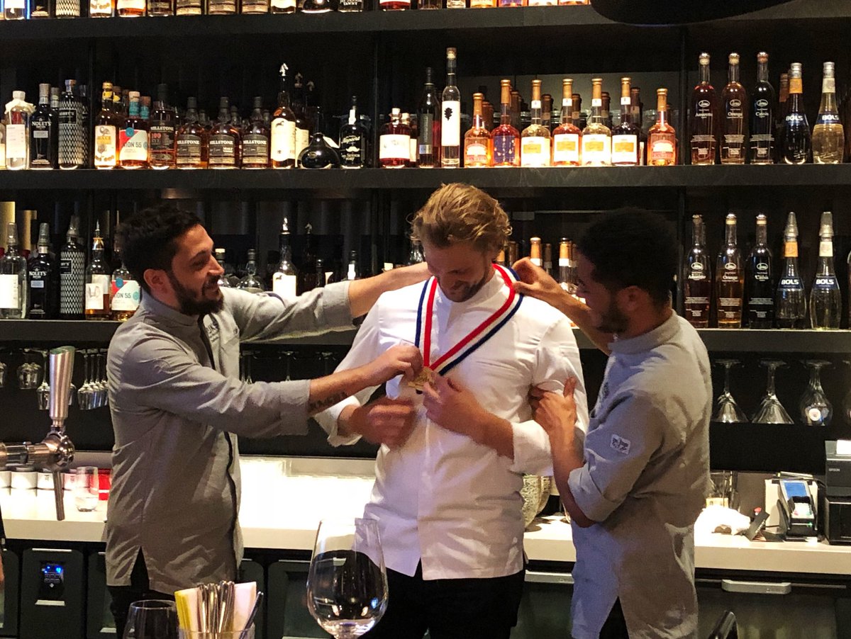 rijksrestaurant's tweet photo. Gefeliciteerd @JorisBijdendijk officieel SVH Meesterkok @SVHMeesters @rijksmuseum https://t.co/lDtIwUhOl3