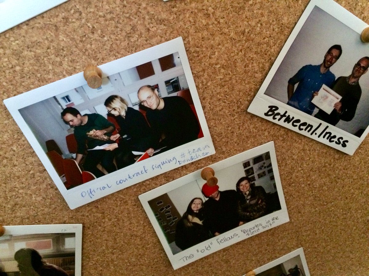 fieldreporters's tweet photo. Good bye dear @fieldreporters &amp; thank you for the amazing #workshopweekend! You’ll stay not only on the #guestwall but also on our minds. Fingers crossed for your #researchtrips! @n_ost @BoschStiftung #ws17 https://t.co/H0Mnj5qxpF