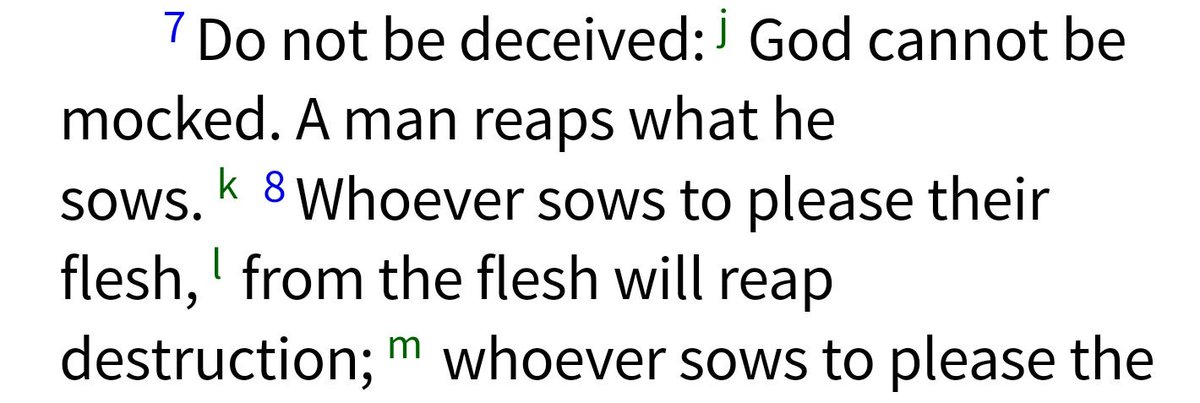 j3ss3Gonzalez's tweet photo. Galatians 6:7-8

God sees all and knows all. https://t.co/xPuinIIuyz