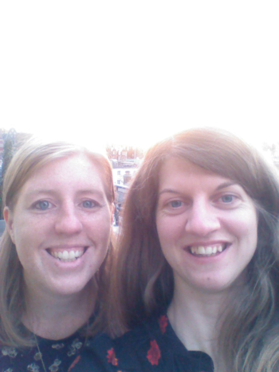 TeganCJNarain's tweet photo. Thanks @BecsPatten for being my train buddy and for coming to meet our volunteer comms panel :) @Girlguiding #membercomms https://t.co/80HbV4Z3FU