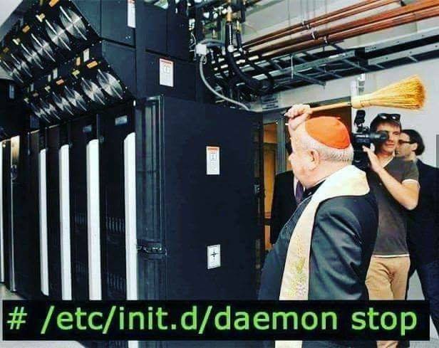 nixcraft's tweet photo. Lmao. #linux #unix https://t.co/lnpNpE5VM3