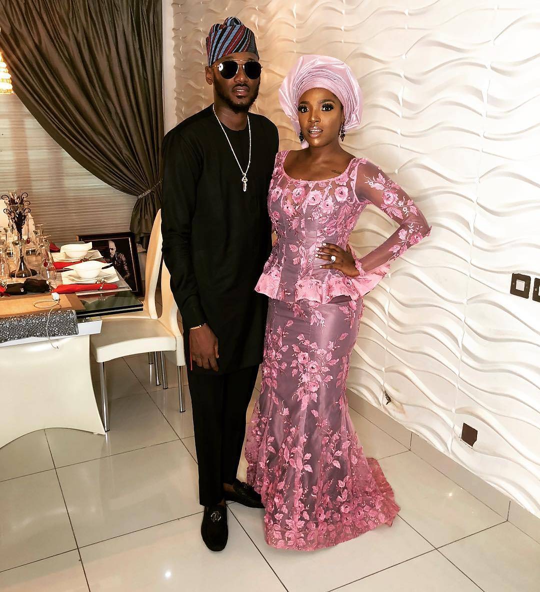 #BAAD2017 Photos from Banky W and Adesua Etomi's traditional wedding