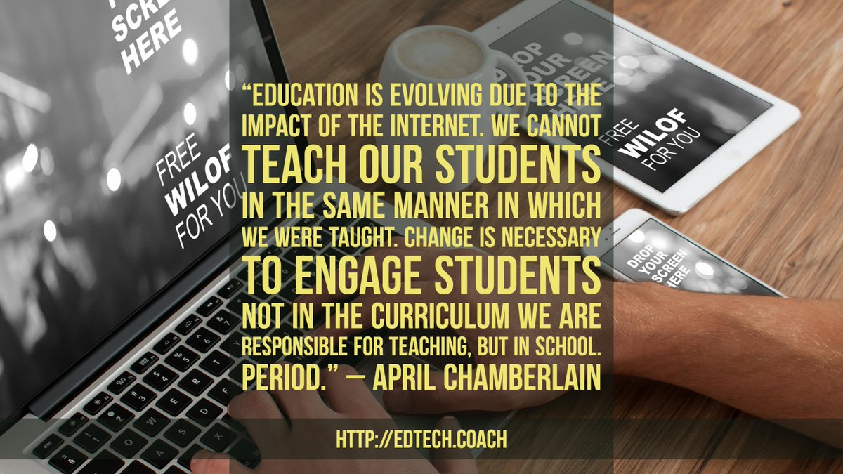 MrCopil's tweet photo. #internet has changed things forever and the change still goes on. Have you adapted your teaching style? #edtech #educhat https://t.co/8d39wUUO2g