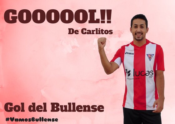 bullense_cd's tweet photo. ⚽GOOOOOL de @carlitosnt ⌚min 85' ✍ @fcbalsicas  1 - 2 @CDBullense #VamosBullense 🔴⚪💪🏼 @treceraG13 @ffrm_es https://t.co/IdeyBkIrUx