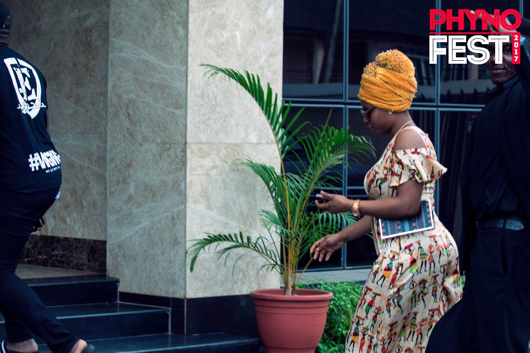phynofest's tweet photo. The #KNACKAM Queen will be joining us tonight. 
@yemialadee
@phynofino 
#ShutDownReloaded #Phynofest2017 https://t.co/HHlwTBscTl