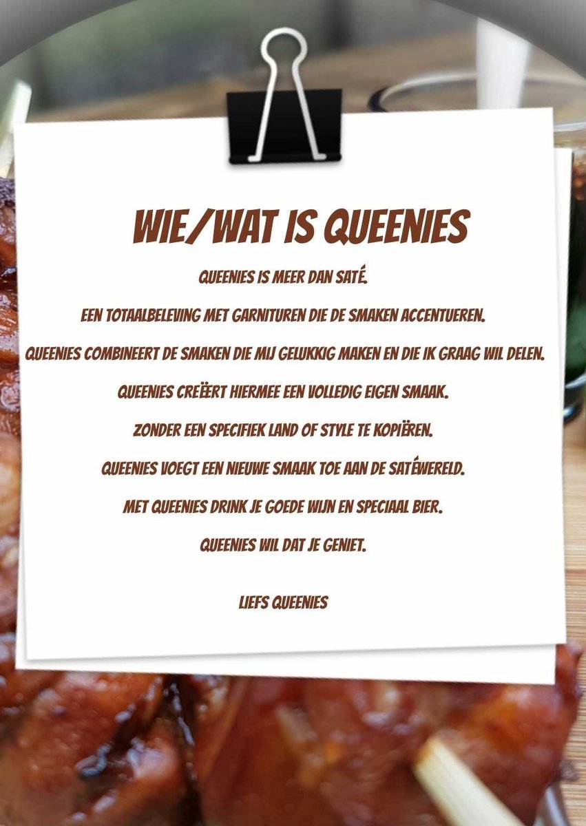 VariatieC's tweet photo. Wil kennismaken met Queenies saté? Welkom en vraag naar de mogelijkheden! Bedrijfsborrel, verjaardag, feestje? #Queeniessate #foodlovers #healthyfood #Zoetermeer #variatiecatering #winetasting https://t.co/mGrNLZiqbl