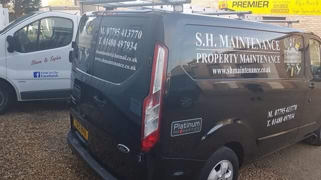 Van completed last week for SH Maintenance