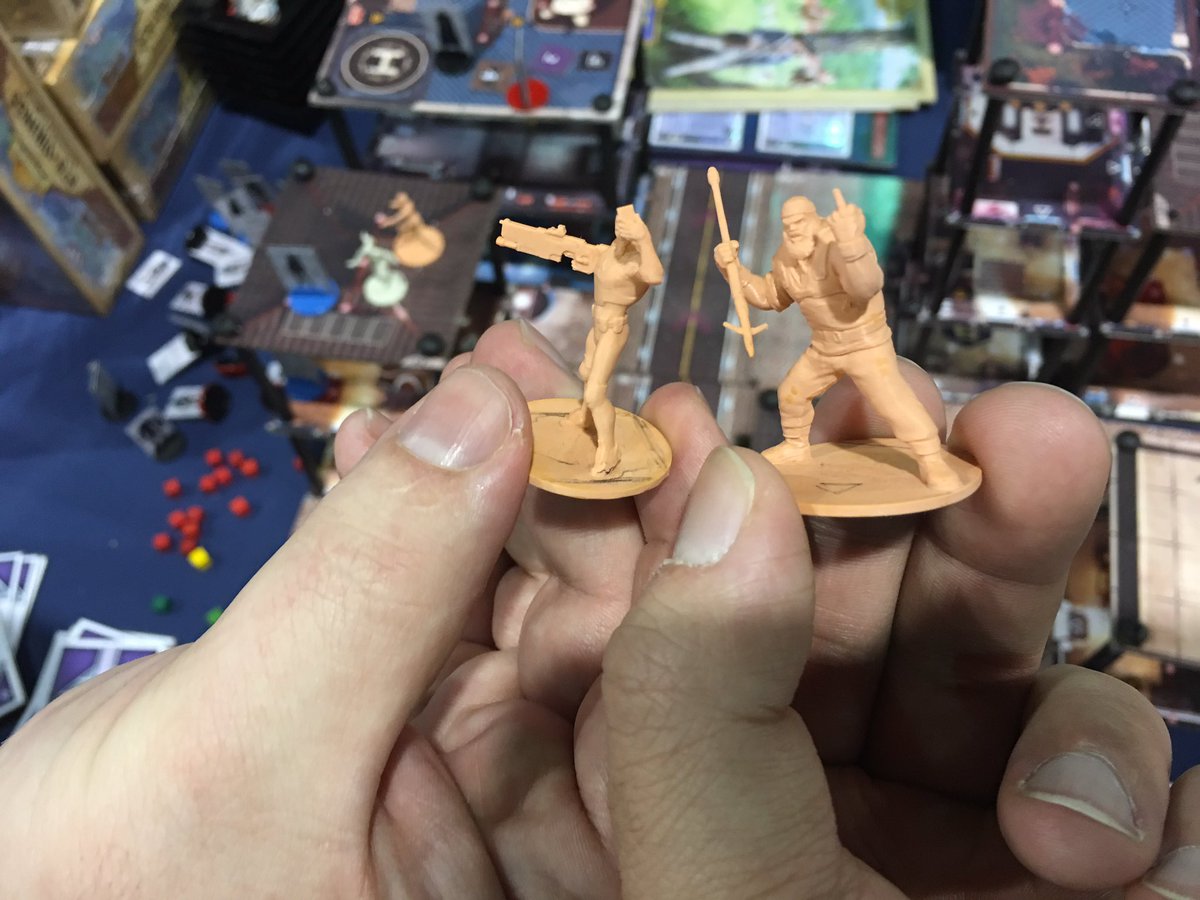 evaction's tweet photo. The fight against L.E.G.I.O.N goes analog in @Academy_Games Agents of Mayhem, inspired by the @DSVolition video game. Prototyped at @Official_PAX Pax Unplugged. #PAXUnpluged #AgentsofMayhem #saintsrow #tabletopgames #rpgs https://t.co/jcfJahvEso