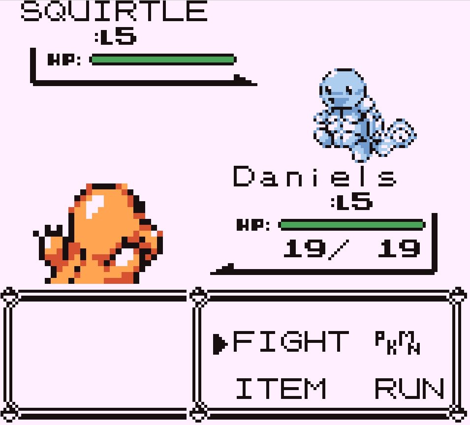 KayleePlays's tweet photo. And so begins the adventures of Kaylee and #CharmanderDaniels a team that future generations will speak of! #Pokemon #PokemonRed https://t.co/DP9gnyT9F6