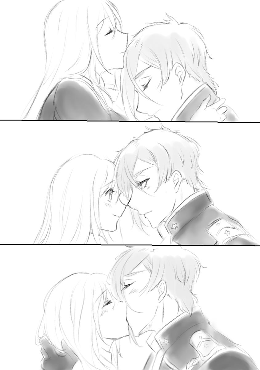 【膝さに】ちゅっちゅ 
