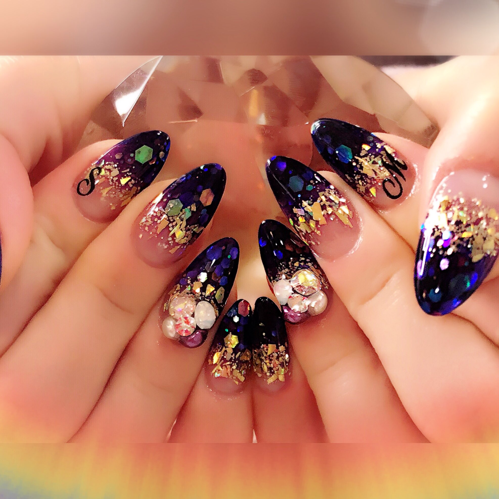 ꮯᴴᴵᴮᴵ お客様nail Jelnail Love Cute Nails Nailart Naildesign Nail Fashion Longnails Gold Beauty Swarovski 紫 Purple ファッション ロングスカルプ ネイル ロングネイル ジェル ネイルデザイン 可愛い ꮯᴴᴵᴮᴵ お客様nail Jelnail Love Cute Nails Nailart Naildesign Nail Fashion Longnails Gold Beauty Swarovski 紫 Purple ファッション ロングスカルプ ネイル ロングネイル ジェル ネイルデザイン 可愛い