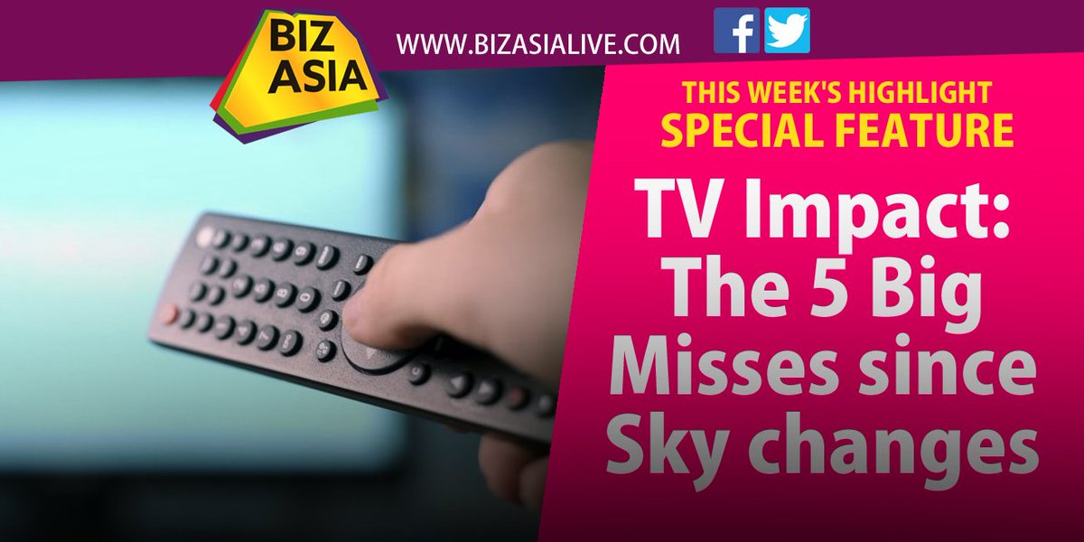 BizAsiaLive's tweet photo. Did you read our special media report? @RajBaddhan focuses on the Top 5 Misses in the recent Sky changes in UK: https://t.co/w4Du3ehBOJ  #TVImpact #SkyChanges https://t.co/9qRcZSUjcf