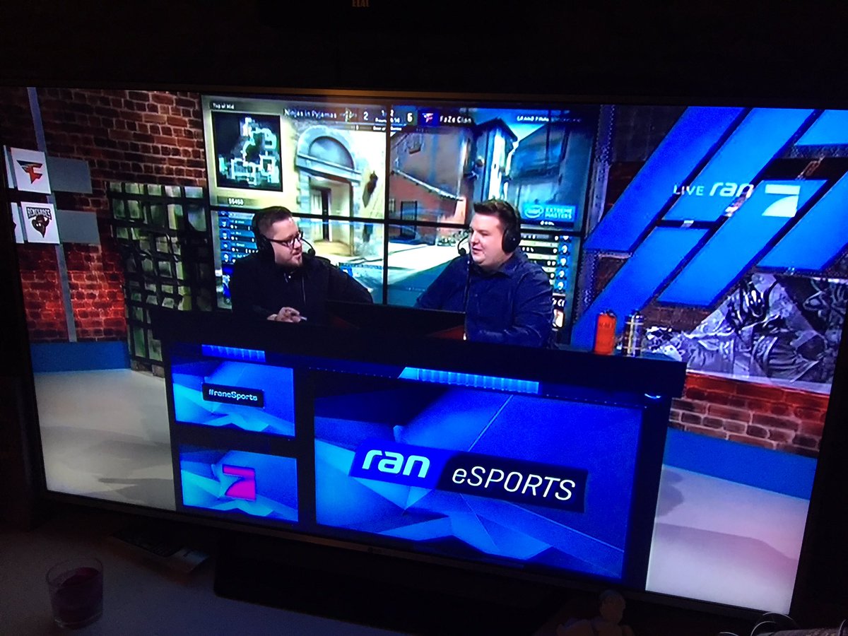 gSportsMicha's tweet photo. What an amazing day in the world of esports: #IEMOakland #CSGO live on German TV. So proud of my Freaks 4U Gaming team for pulling this off. #raneSports https://t.co/PO6gG2Xoxf
