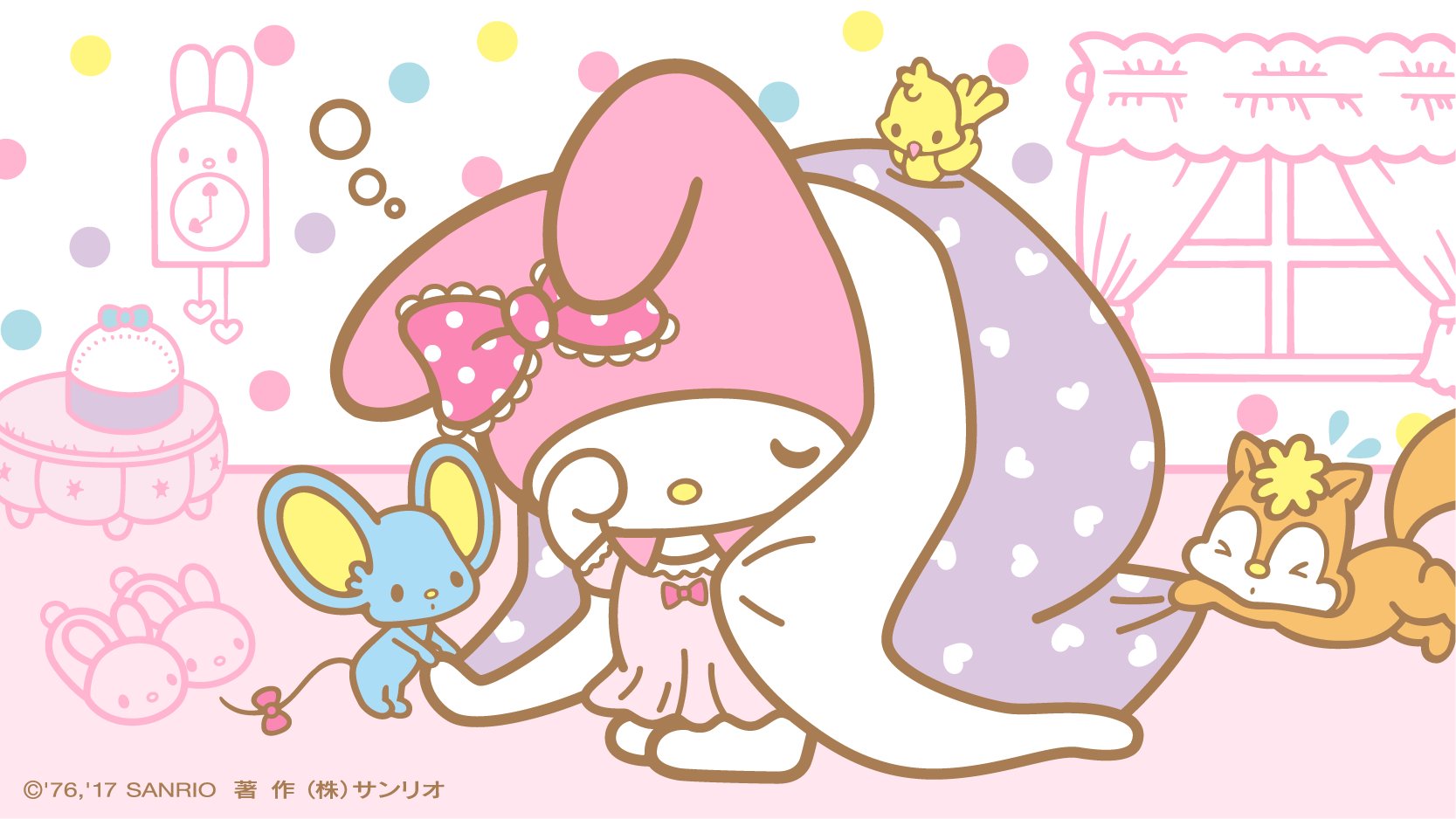 マイメロディ アカメロモモメロシリーズ・ゴディバコラボ