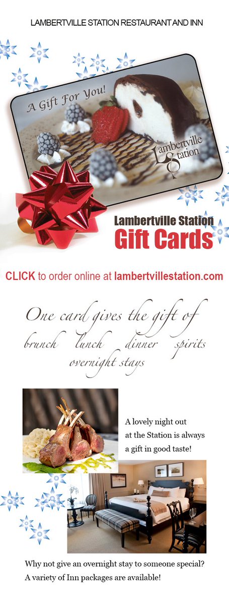 LambertvilleSta's tweet photo. The perfect Holiday gift! #foodie #brunch #weekendGetAway #AvoidTheMall #ShopLocal #ItsBettetAtTheStation https://t.co/tGOPqEHc2J