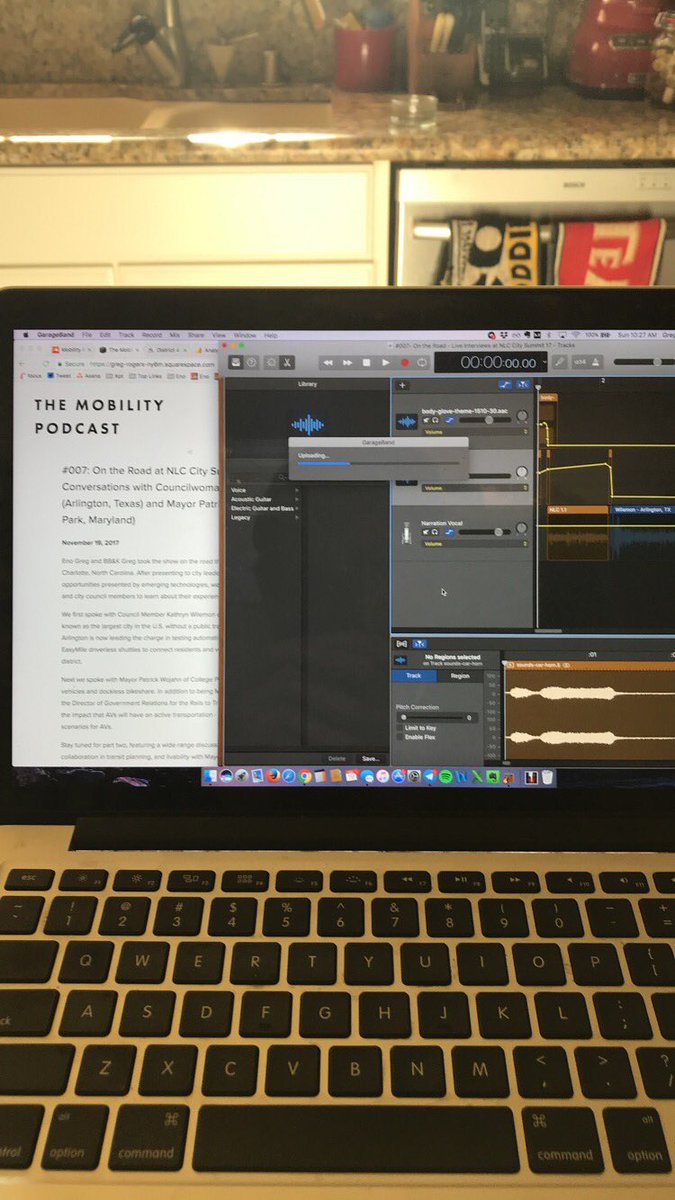 AVGregR's tweet photo. New episode of @MobilityPodcast will be up in a hot second 🙇‍♂️

Featuring interviews with the mayor of College Park, MD and a City Council Member from Arlington, Texas by yours truly and @smartertranspo at #CitySummit17 

Stay tuned! 🌆🗣🎤👥🚗 https://t.co/huwuTUTKxT